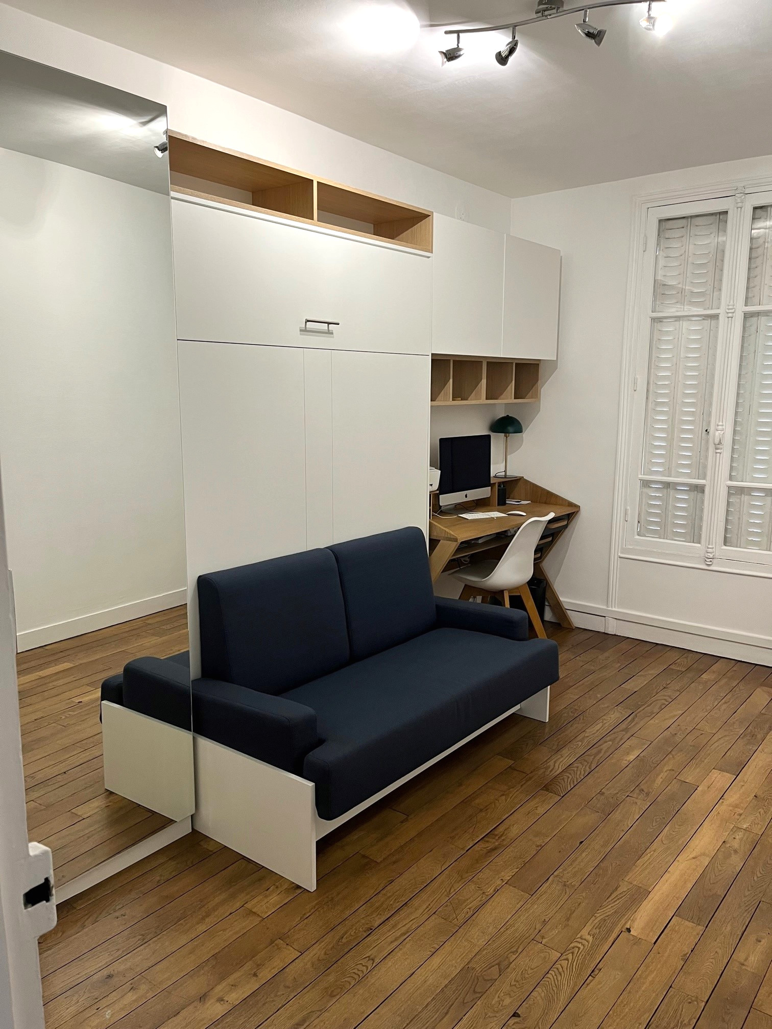 Lit escamotable entièrement sur mesure image 3