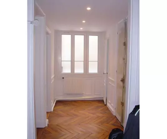 Rénovation d'une entrée à Pontoise