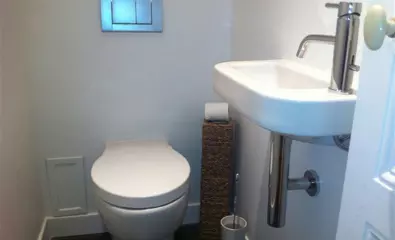 Rénovation d'un WC à Montmorency