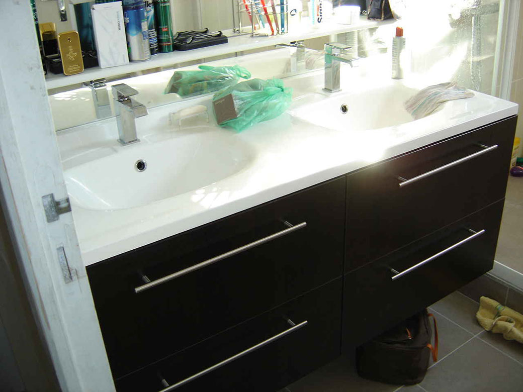 Transformation d'une salle de bains en salle de douche à Montmorency image 4